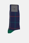 Windowpane socks