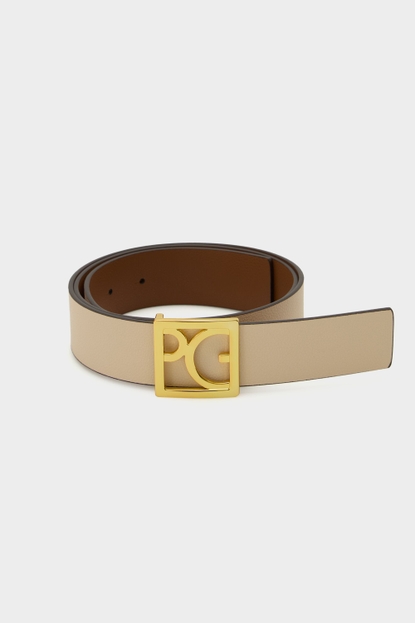 PG CUBE MEDIUM LEATHER BELT