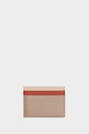 Bauhaus leather card holder