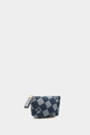 Canvas Cube Denim S wash bag